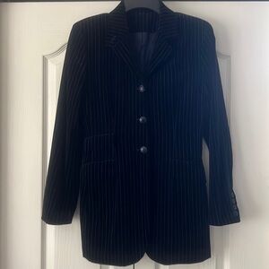 Vintage Velour needle stripe Blazer.
